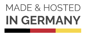 Made and hosted in Germany